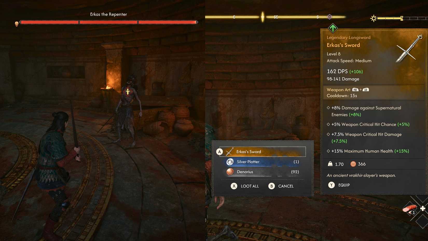 Champions of Old Erka's Sword Quest Blood of Dawnwalker