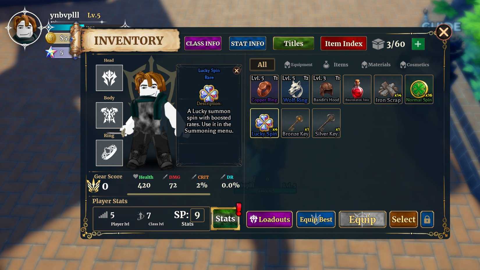 Dungeon Lootr lucky spins