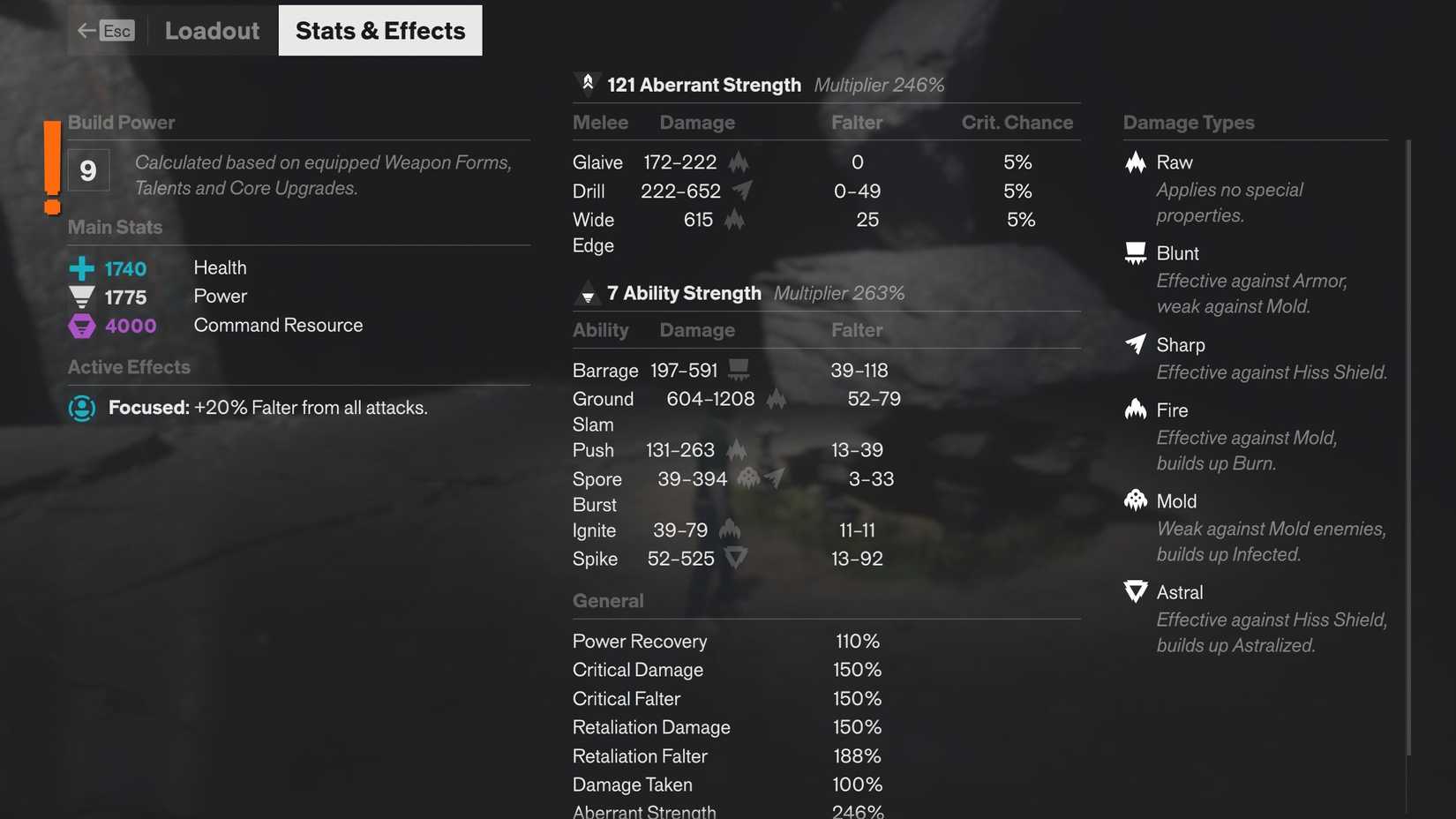 Control Resonant Dylan Stats