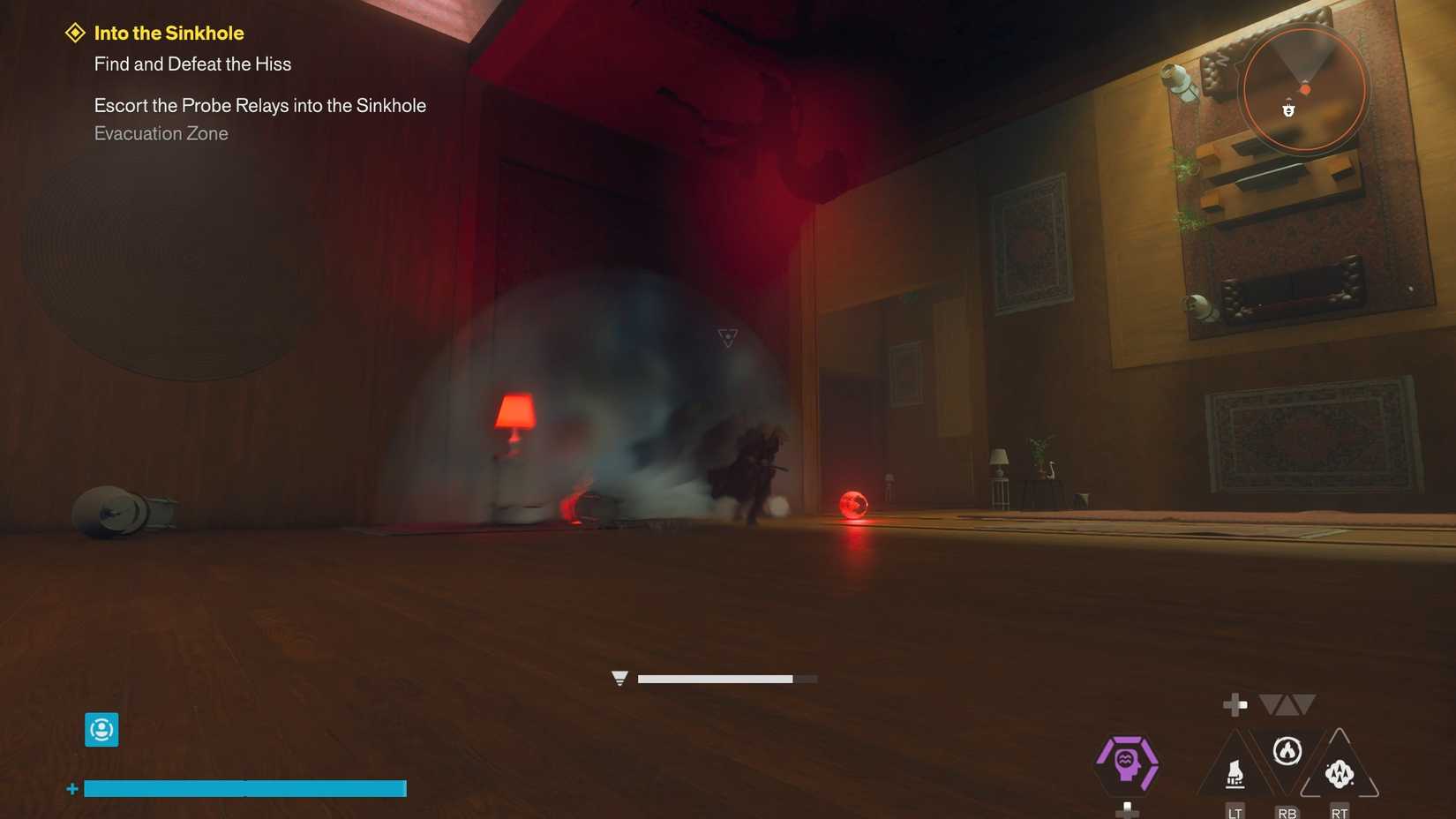 Control Resonant Into the Sinkhole Find Hiss