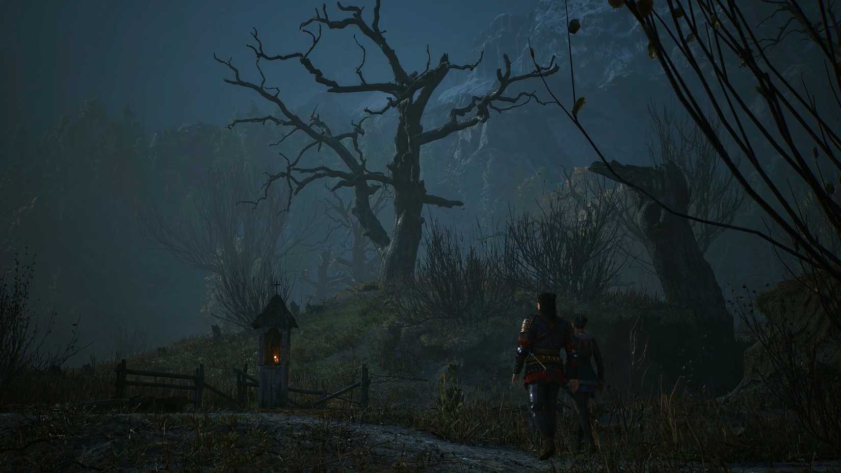 Correct Dialog Options Near Shrine Night of Horrors Blood of Dawnwalker (1)