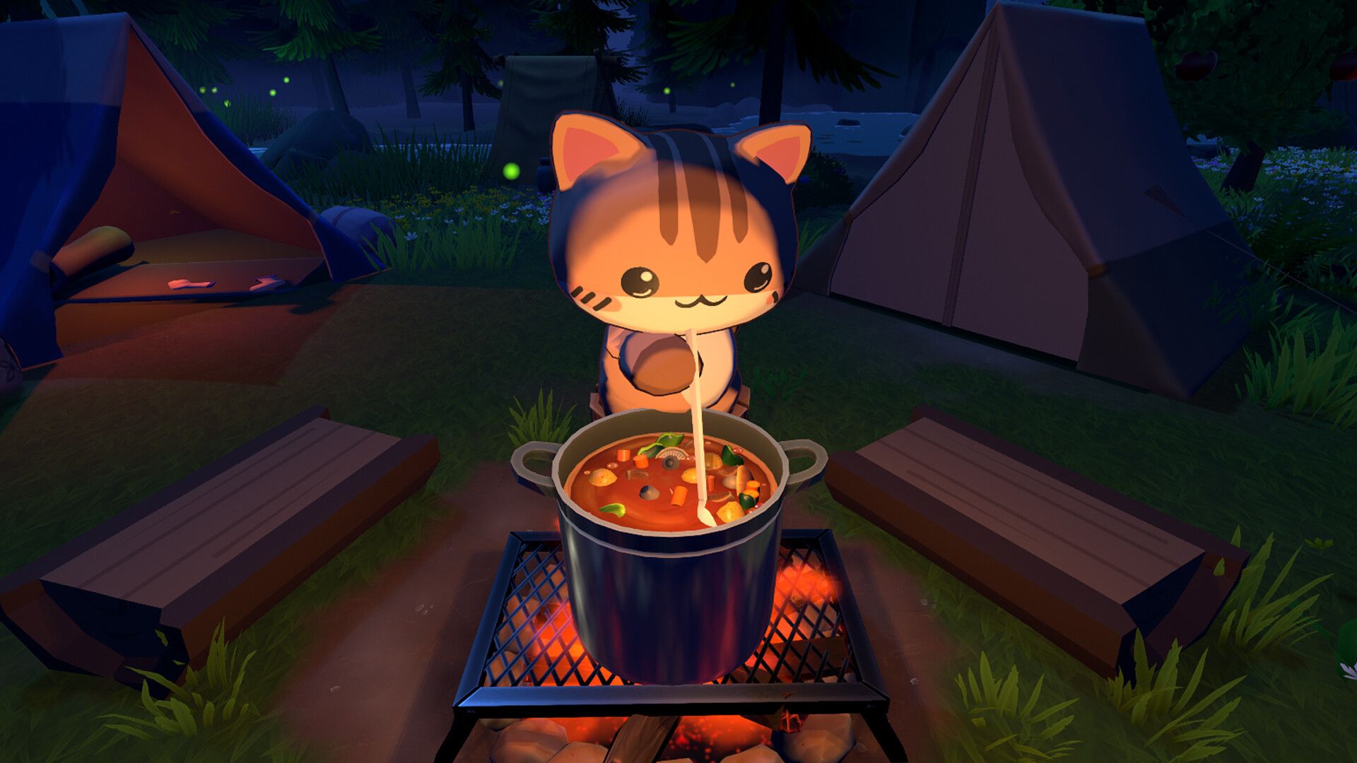 New Cozy Game on Steam is Basically an Animal Crossing Camping Game