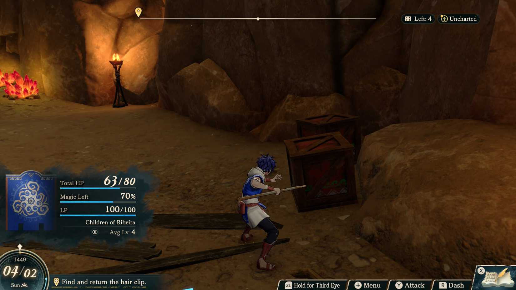 crates in dungeons in fire emblem fortune's weave