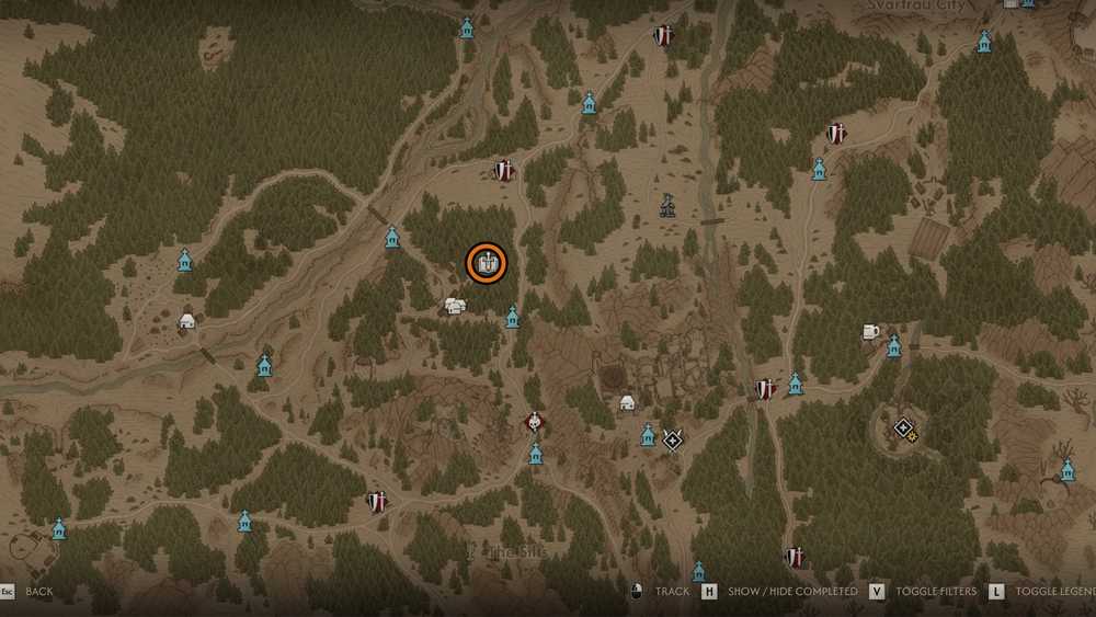 Localiza&ccedil;&atilde;o da loja do tutor de Ctalin em The Blood of Dawnwalker