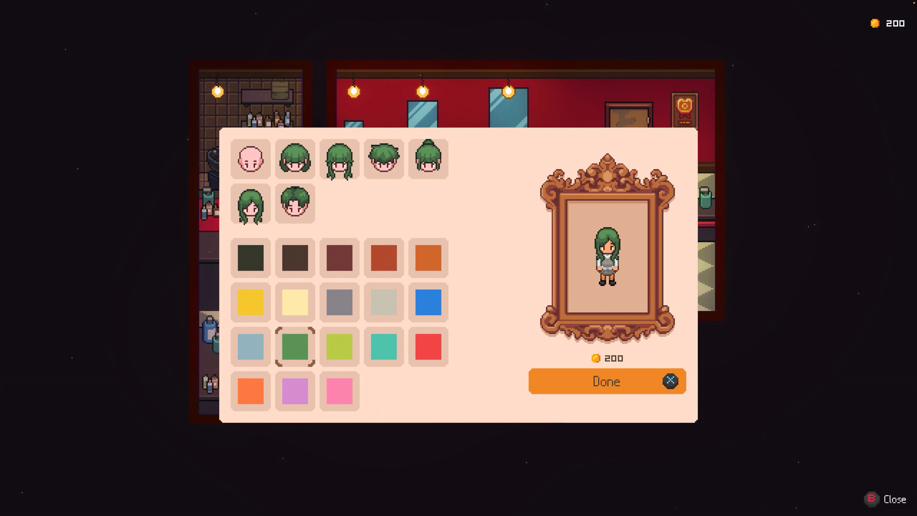 Customizing playable character in Monsterest