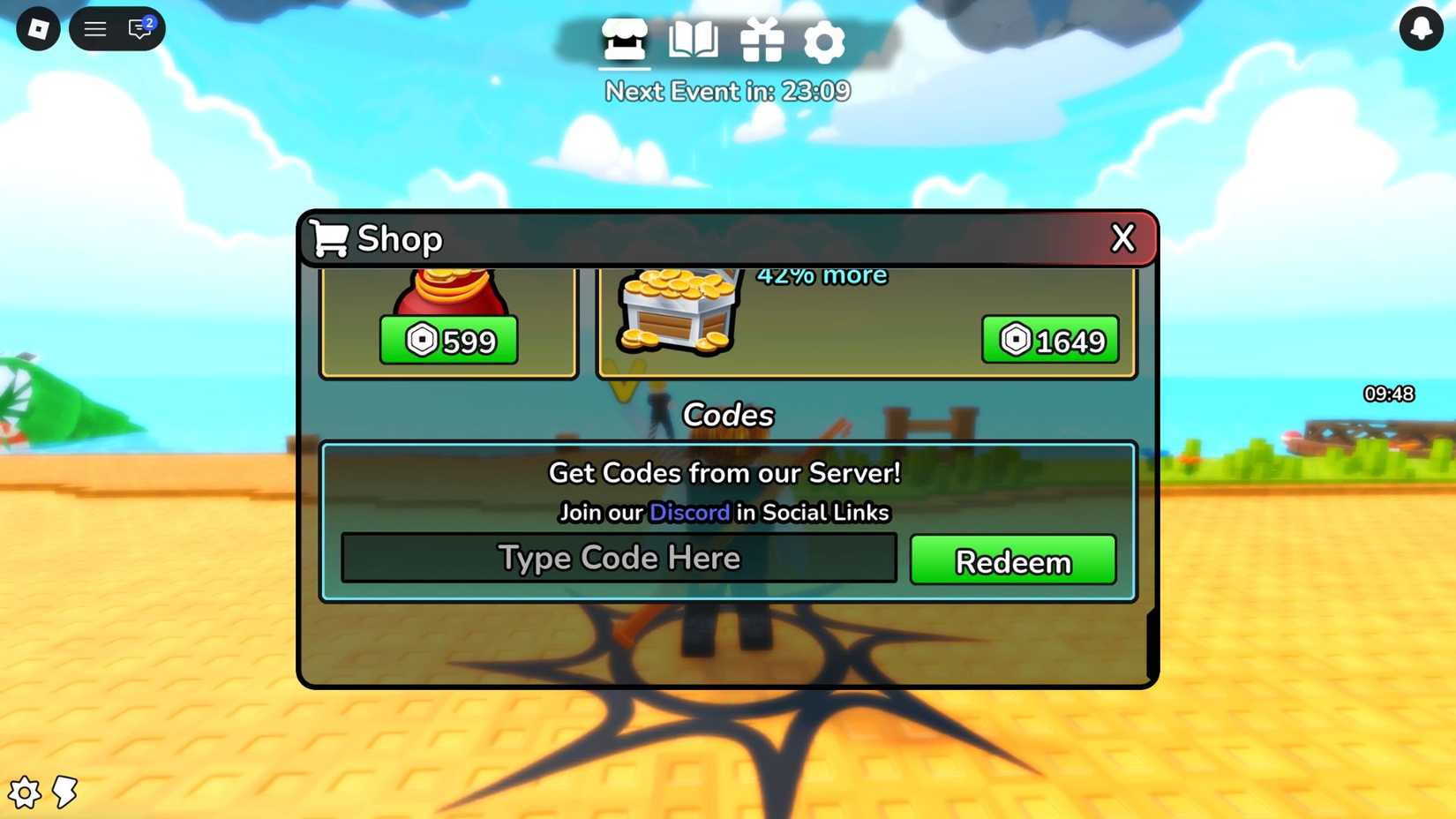 Deep Fishing Codes