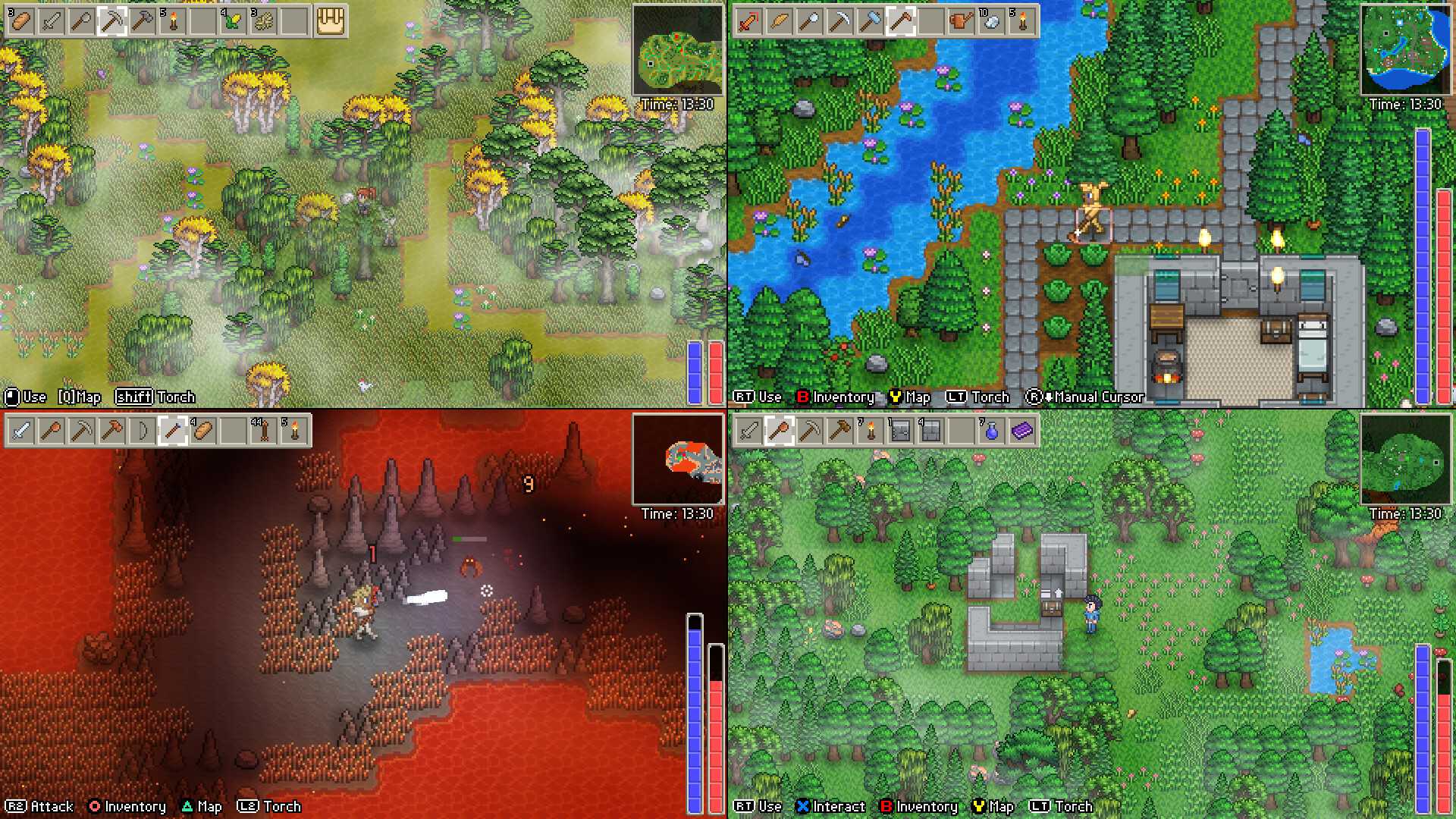 Game Baru Steam Ini Perpaduan Minecraft dan Stardew Valley 32 delverium press 5