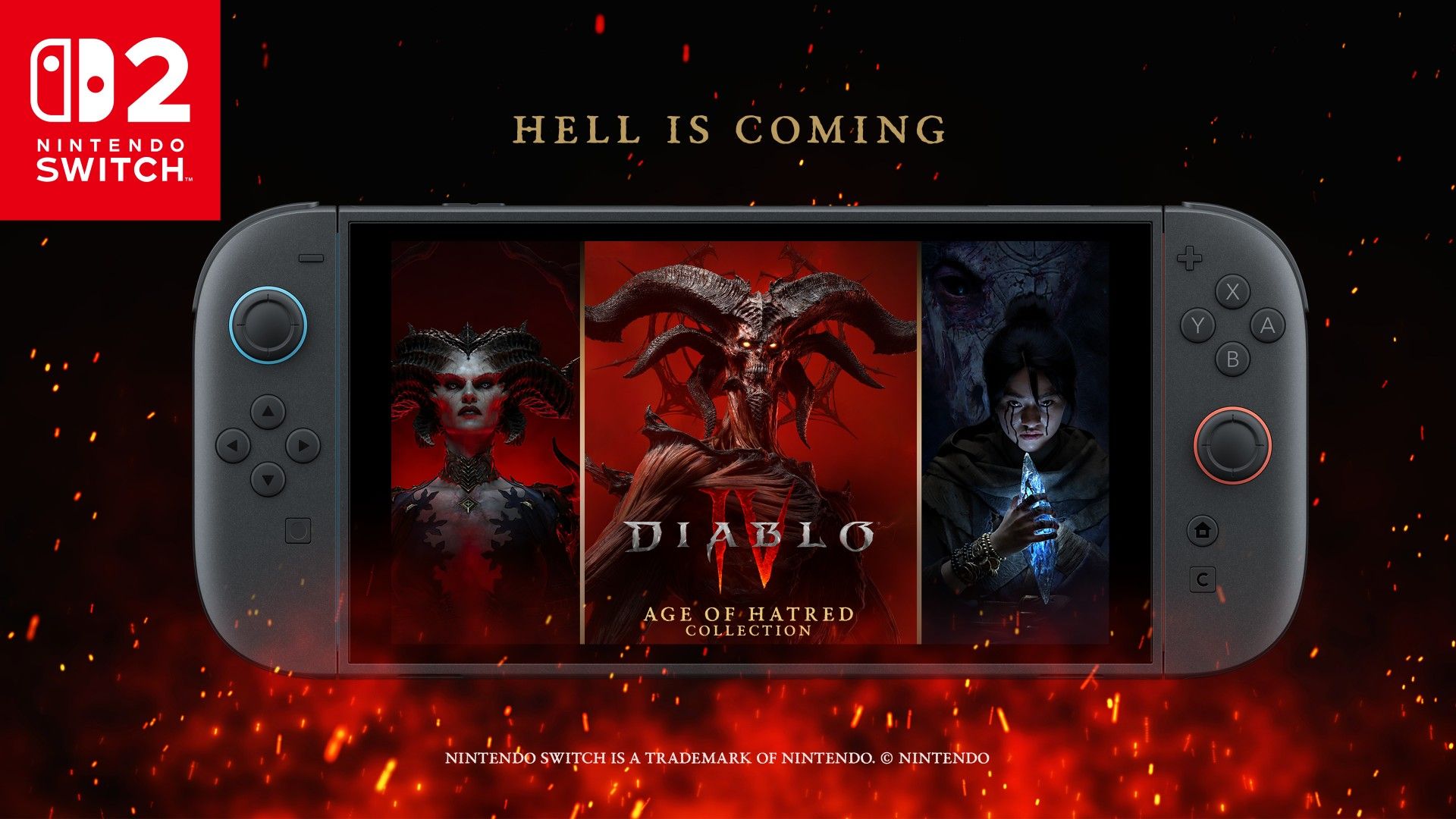 Diablo 4 Age of Hatred On Switch 2 Banner