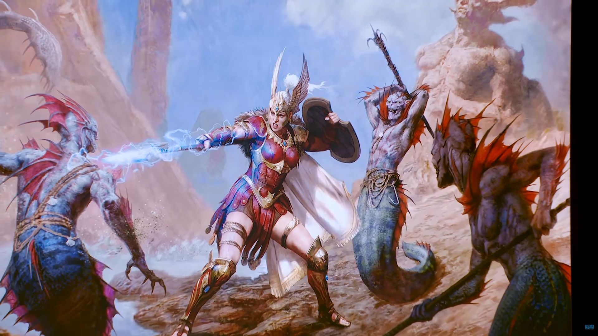 The Amazon class in Diablo 4
