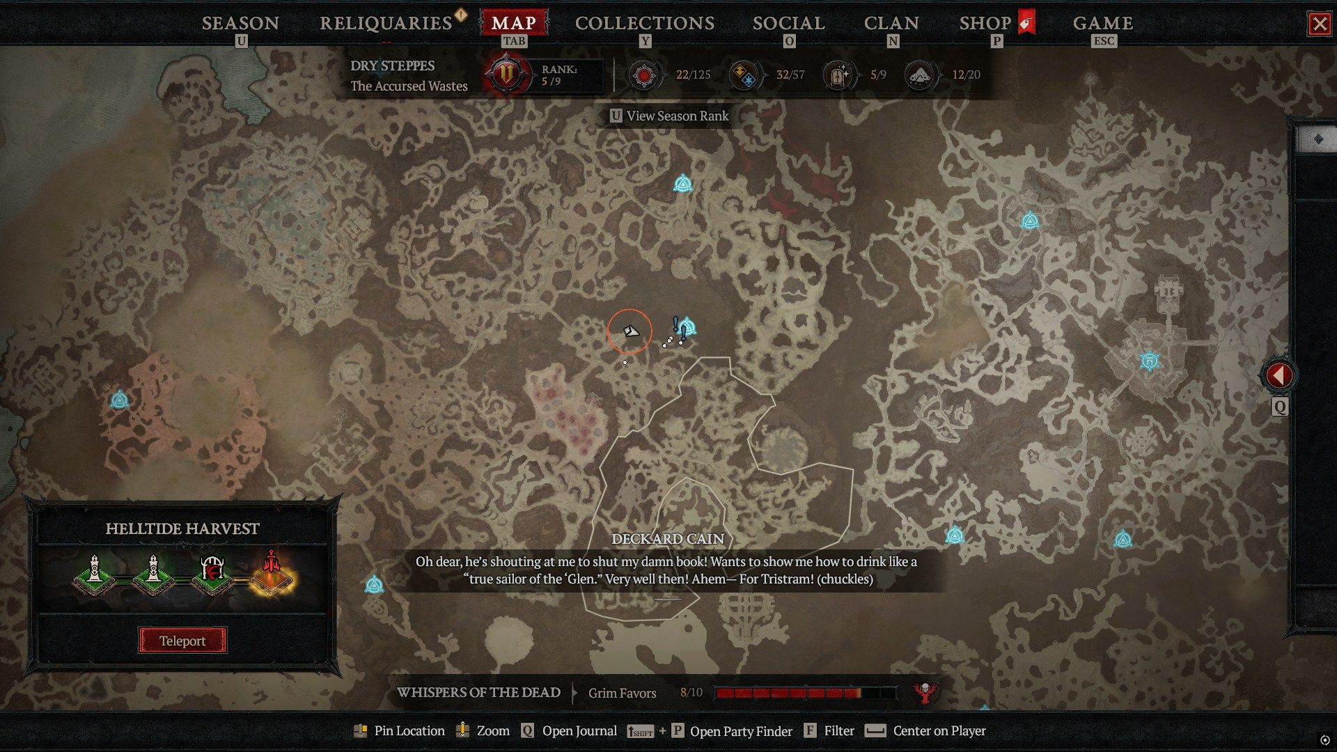Diablo 4 Deckard's Journal Dry Steppes
