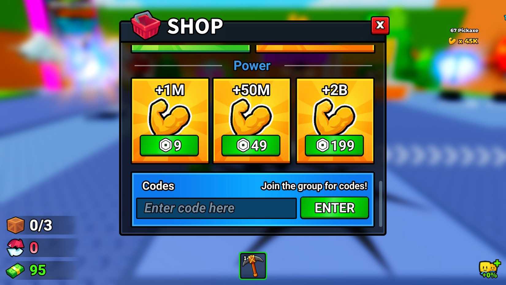 Dig Into Secrets the codes tab