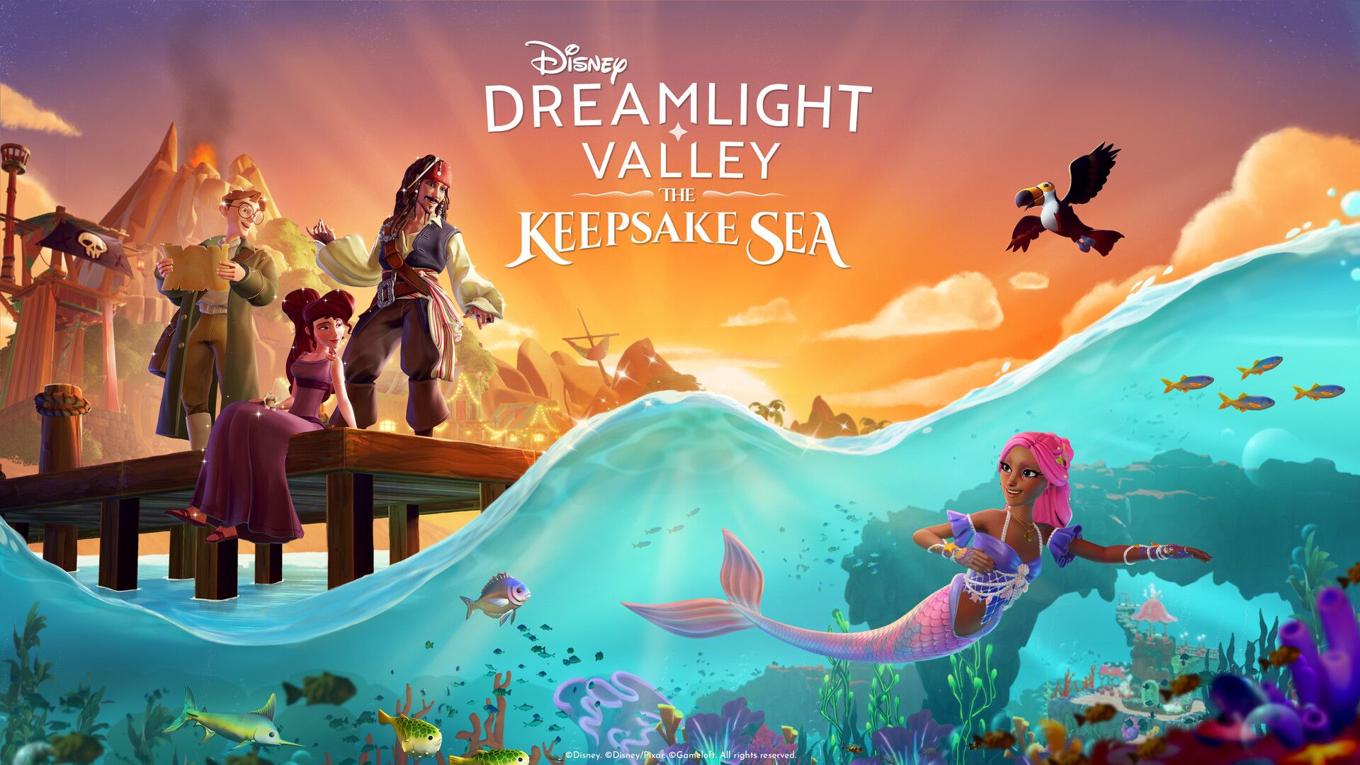Disney Dreamlight Valley: The Keepsake Sea News, Trailer, Guides, and More