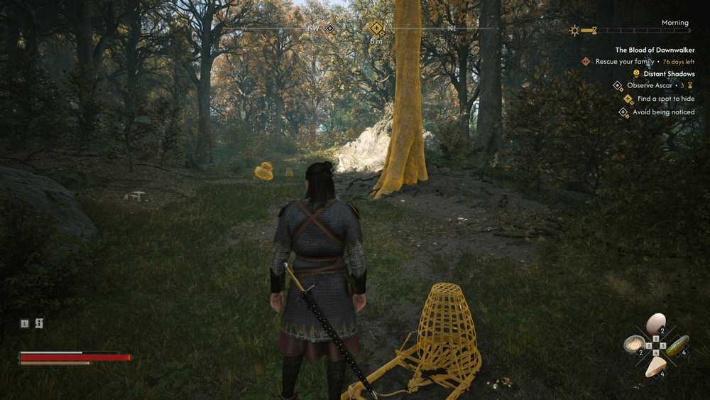 Encontre um lugar para se esconder em Distant Shadows
