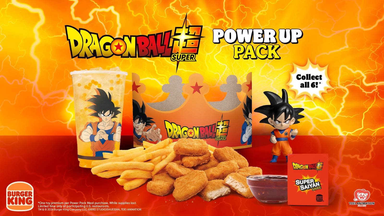 Dragon Ball Super Menu Officially Arrives at Burger King Today