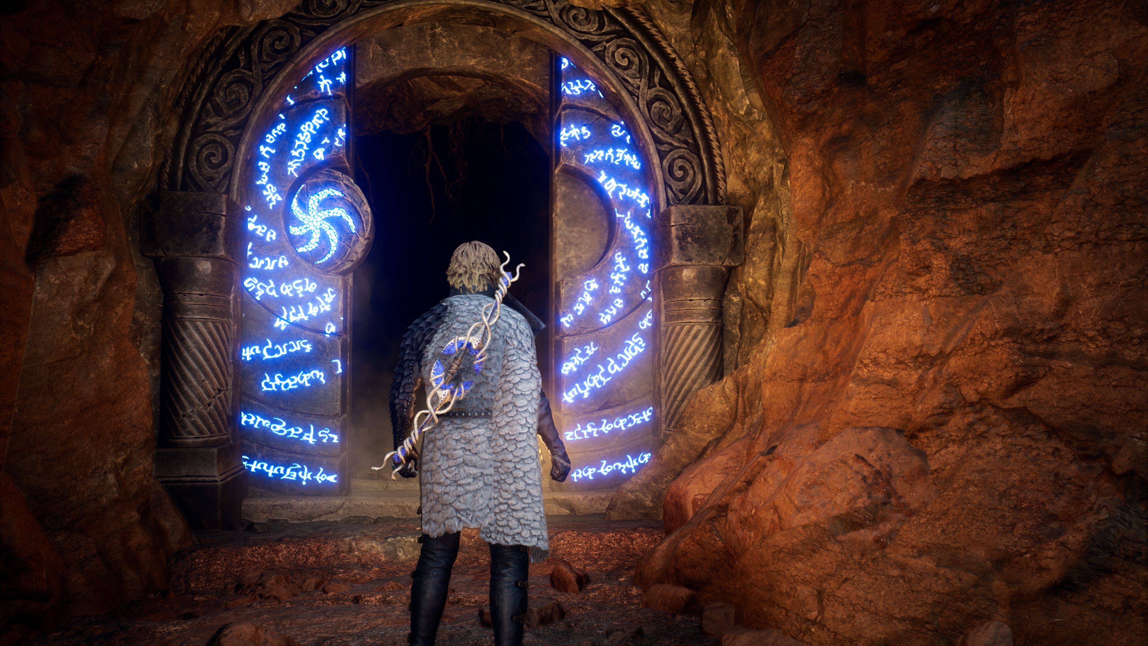 Unlocking a dungeon door