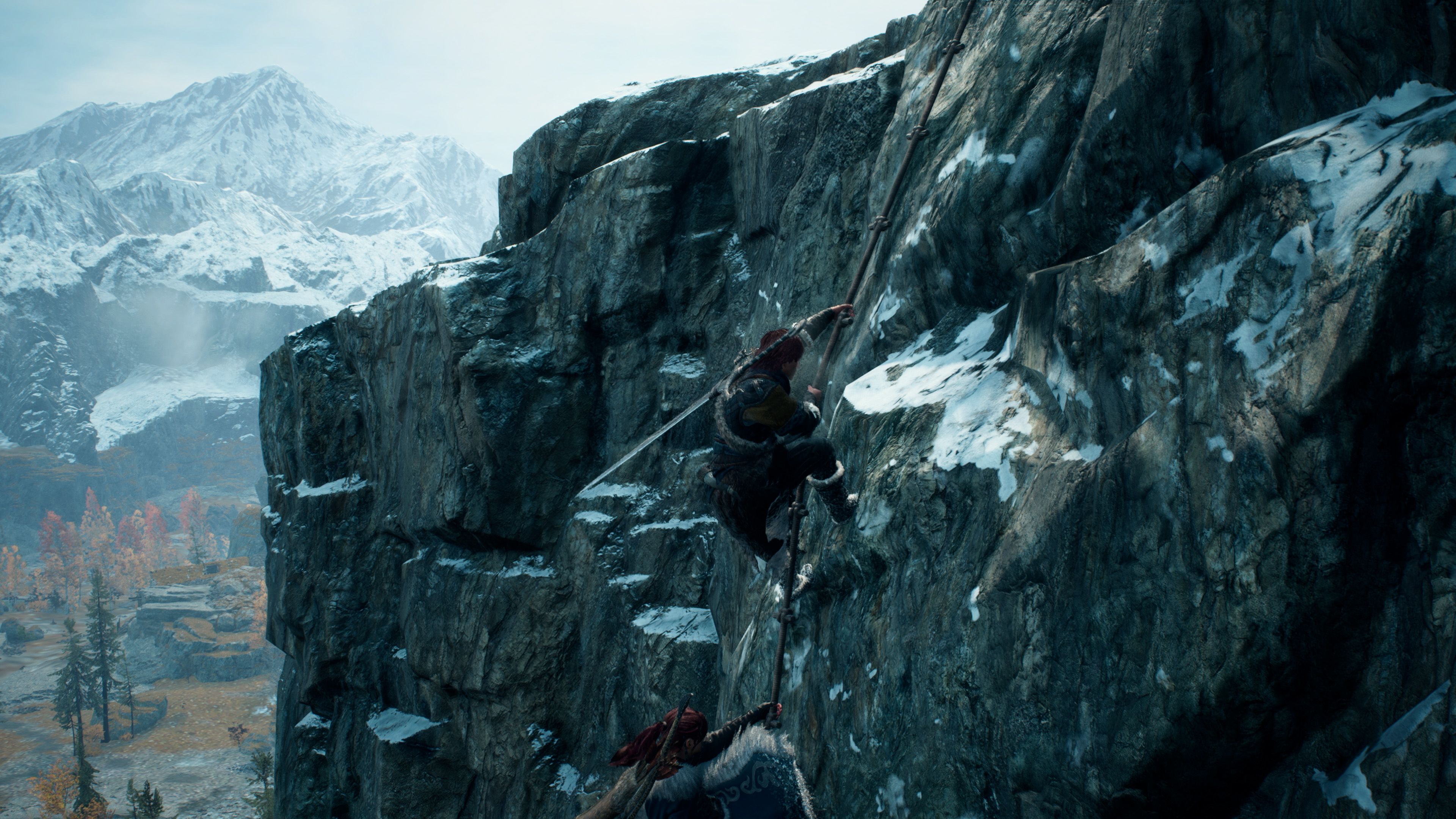 Scaling a cliff