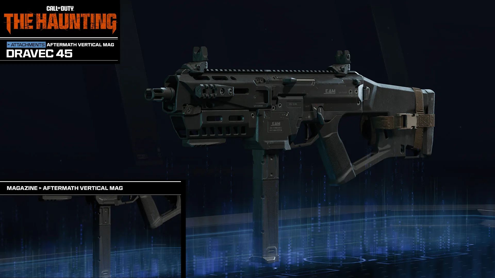 Dravec 45 Aftermath Vertical Magazine Attachment - Black Ops 7