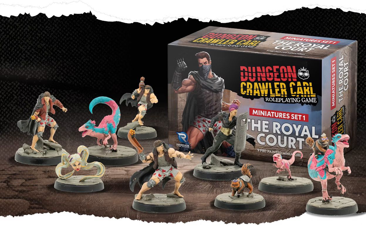 Dungeon Crawler Carl RPG tabletop backerit crowdfunding promo image (2)