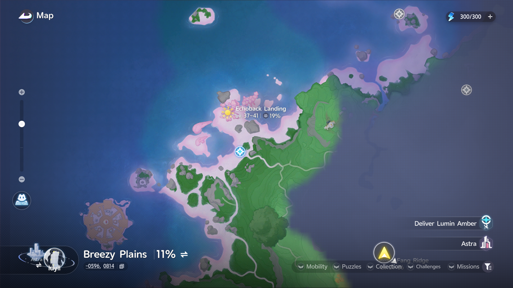 echoback landing map aniimo
