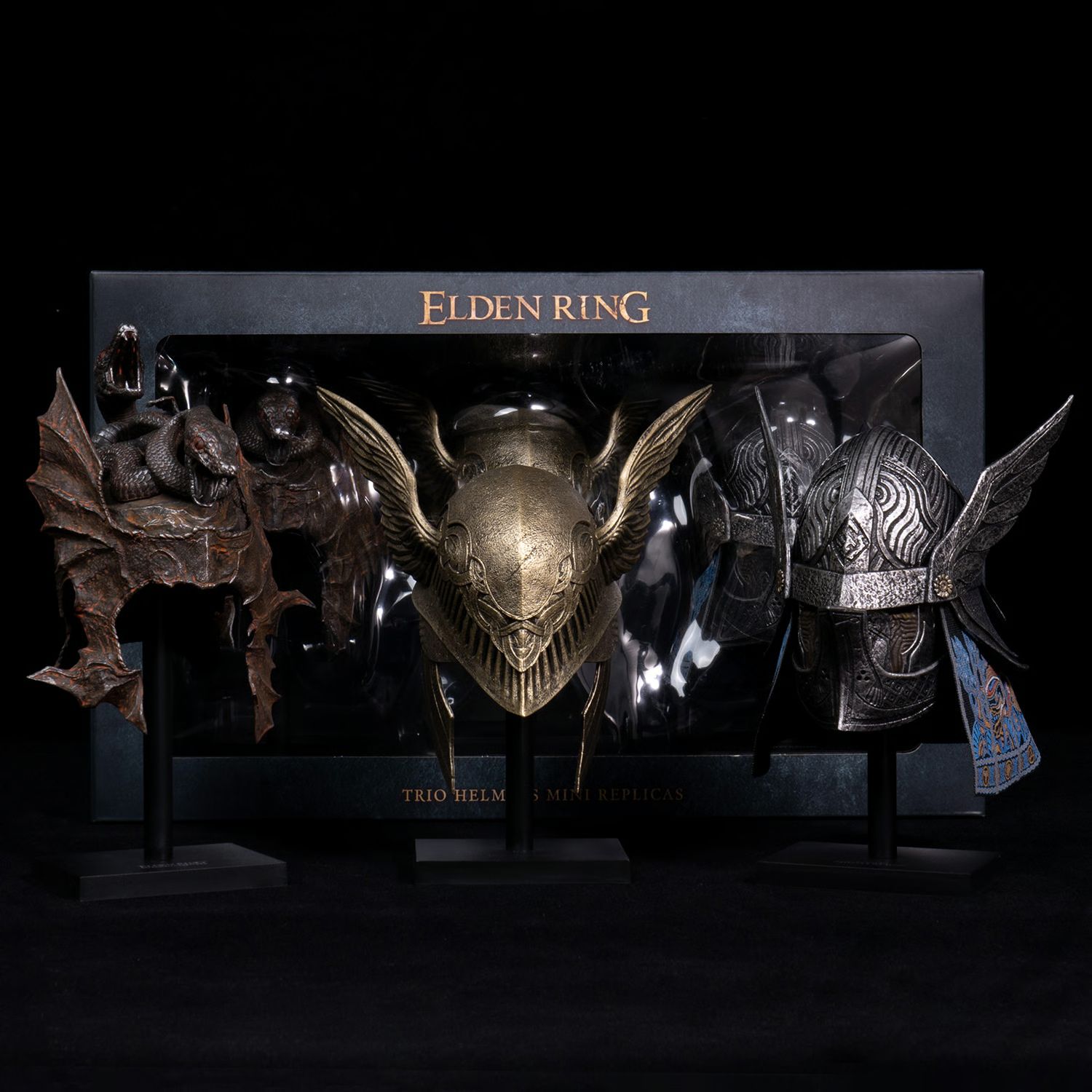 Elden Ring Trio Helmets PureArts Replica 1