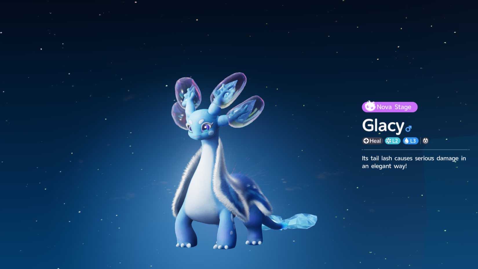 evolve into glacy aniimo