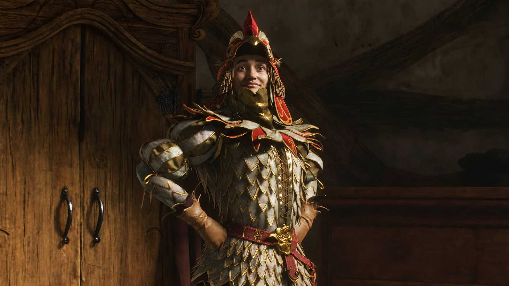Fable protagonist in a chicken suit