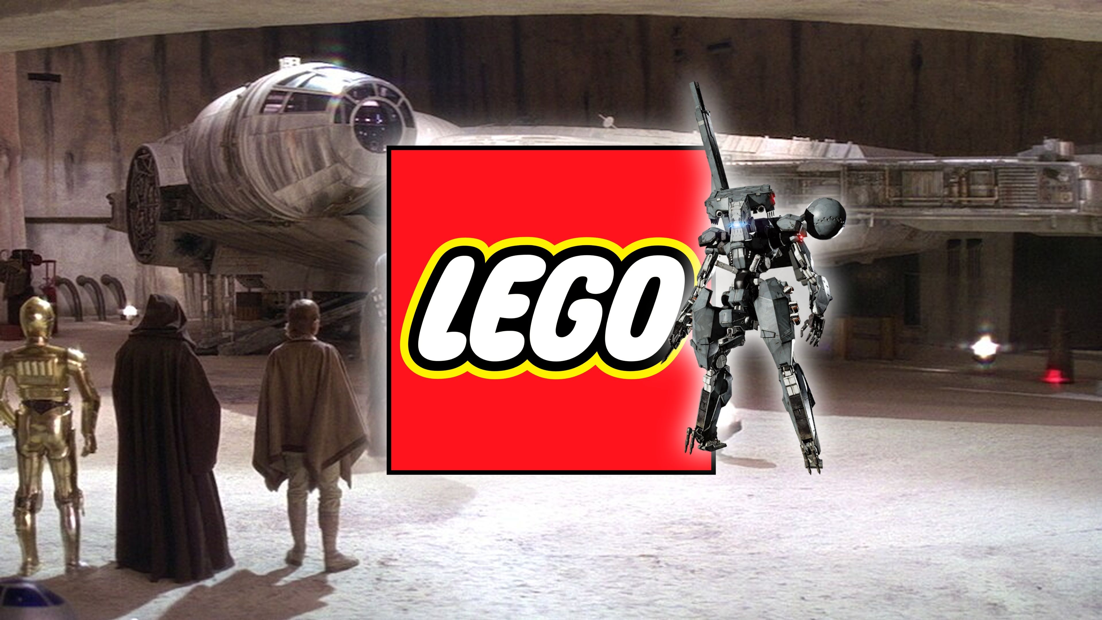 LEGO Fan Turns Official Millennium Falcon Set Into Sahelanthropus Metal Gear Build With No Extra Pieces