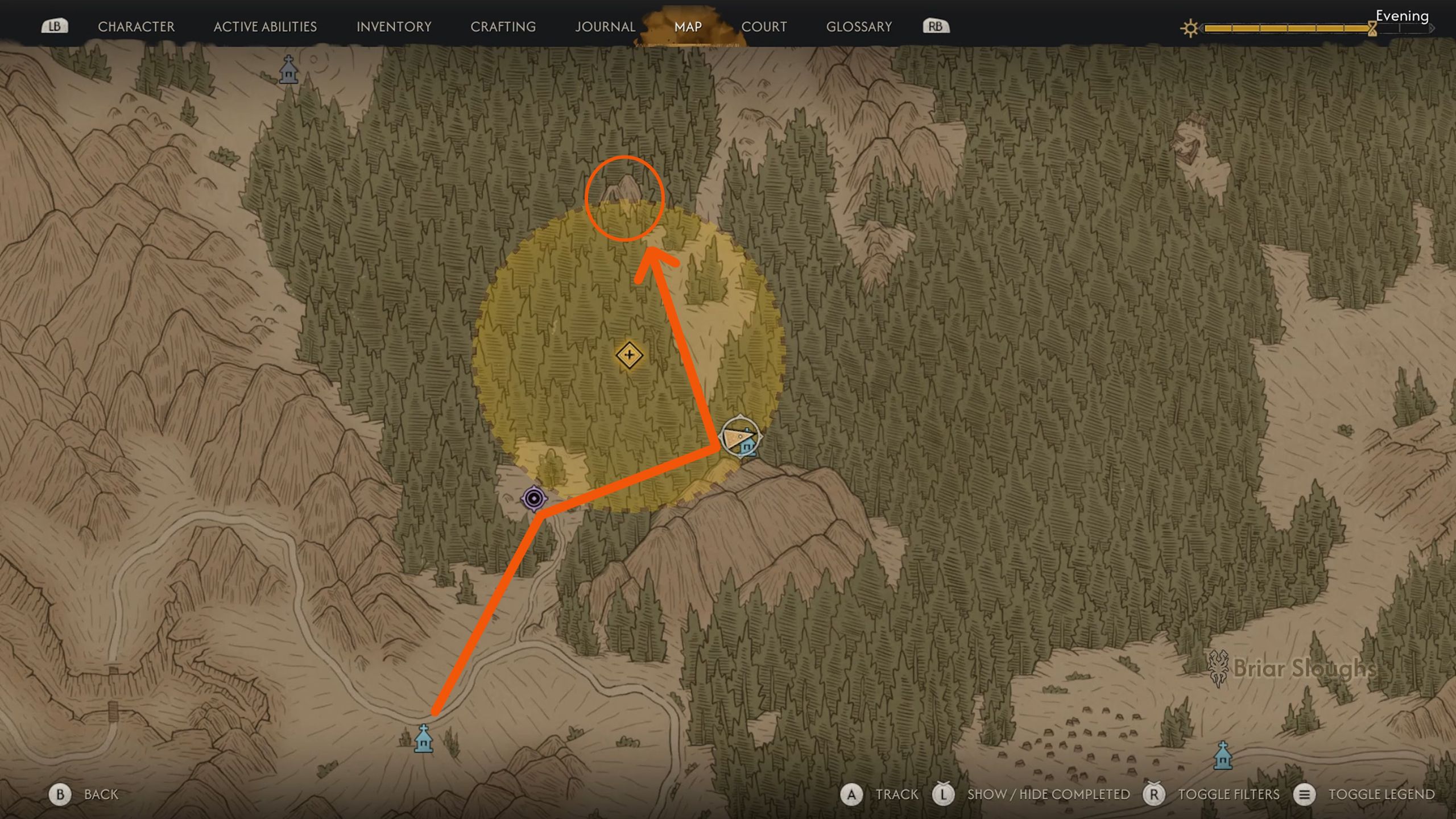 Lokasi Harta Karun Silver Cache di Peta Finders Keepers Blood Of Dawnwalker 7 Finders Keepers Quest 2 in the blood of dawnwalker