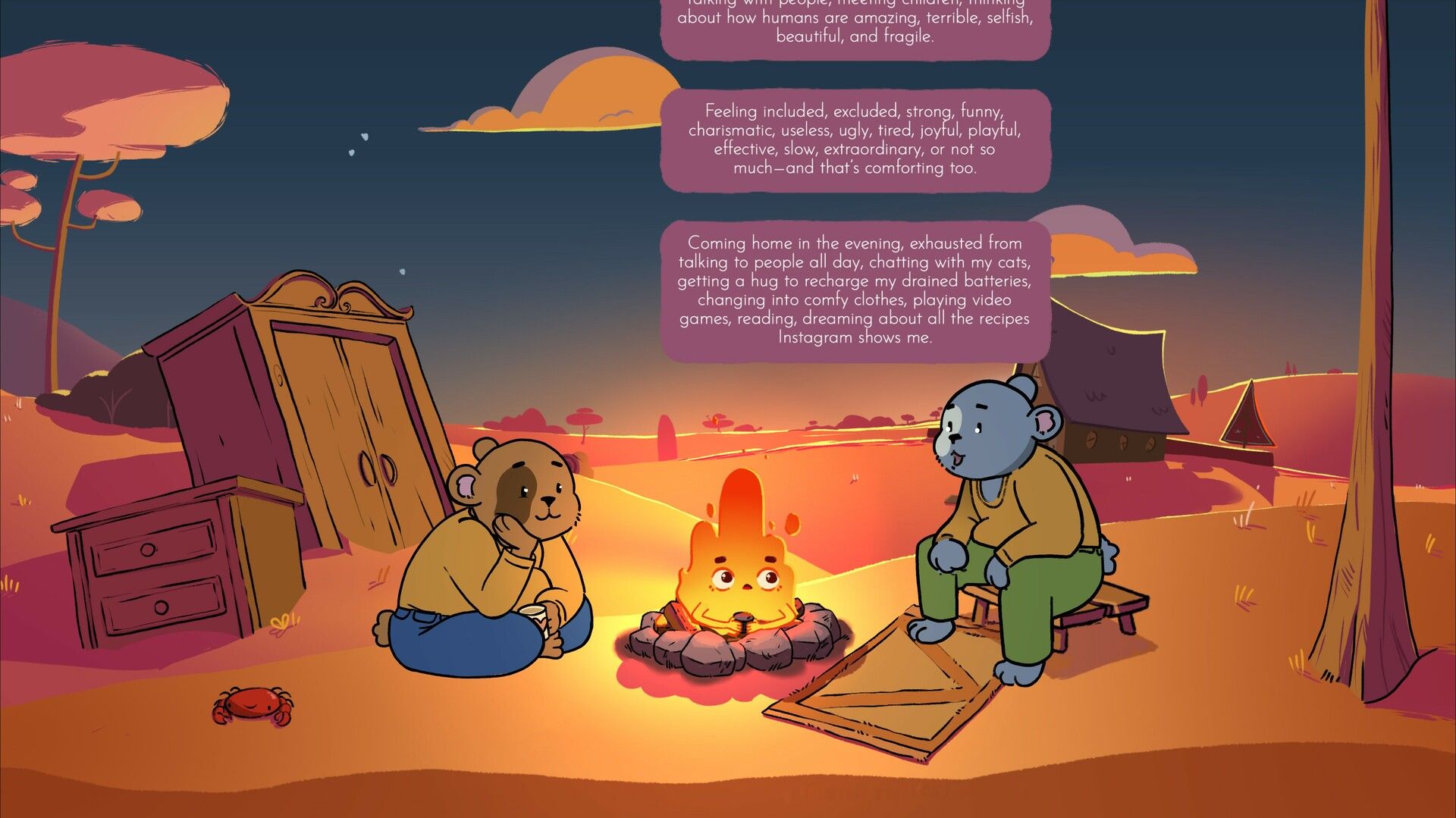 fireside feelings press 2
