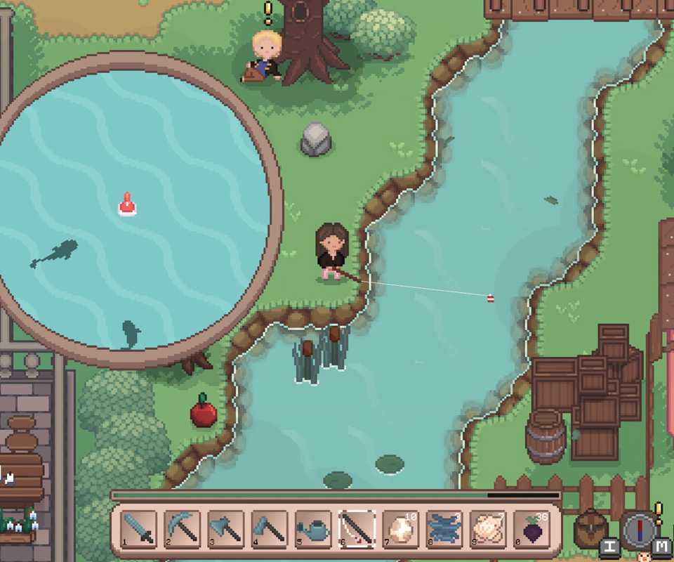 5 Game Bertani Nyaris Sempurna yang Justru Jarang Dilirik Gamers 14 Fishing in Shinehill