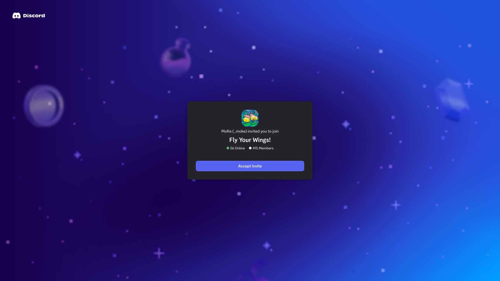 Fly Your Wings Discord Server