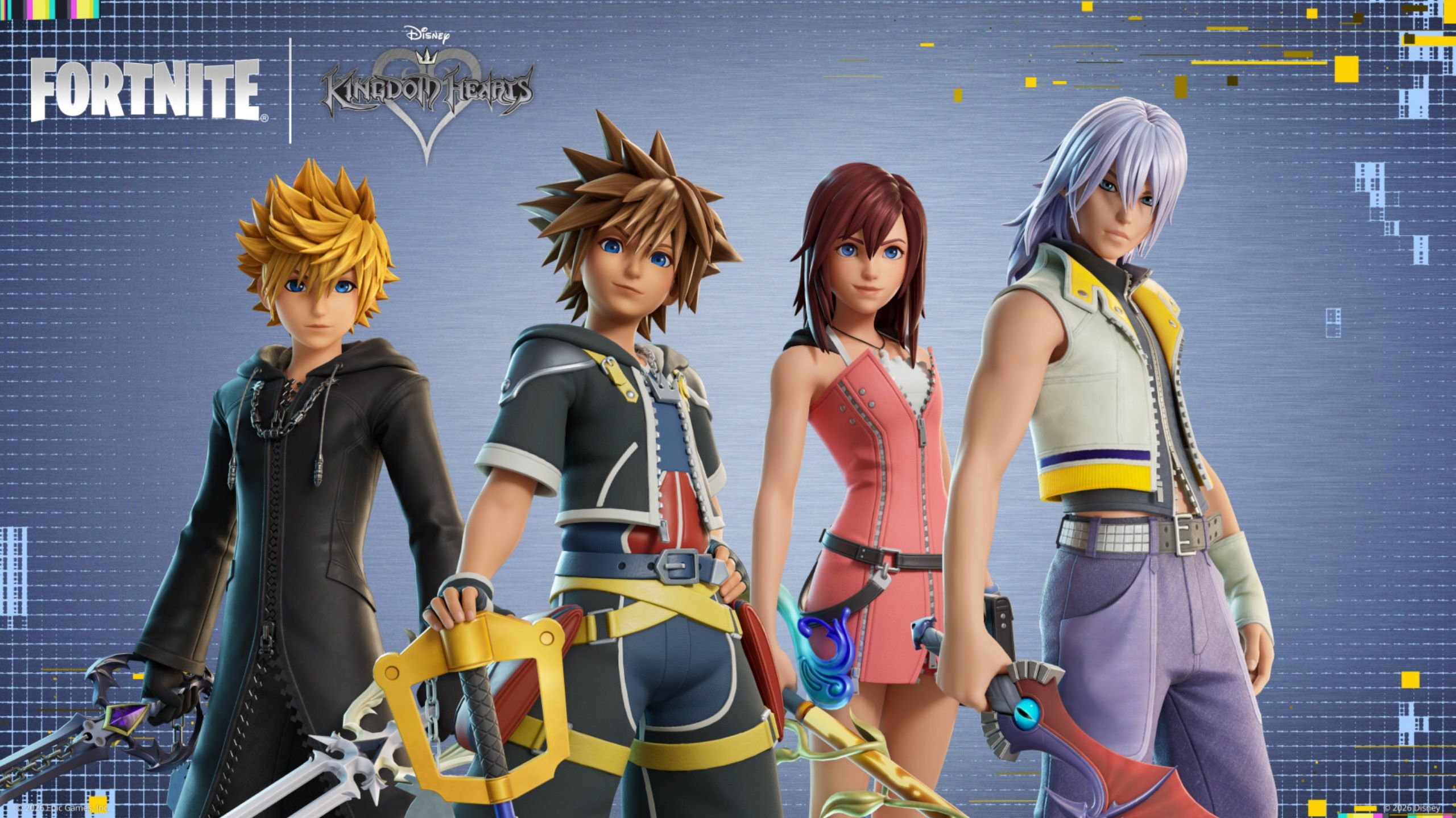 Fortnite x Kingdom Hearts - All Skins & Prices