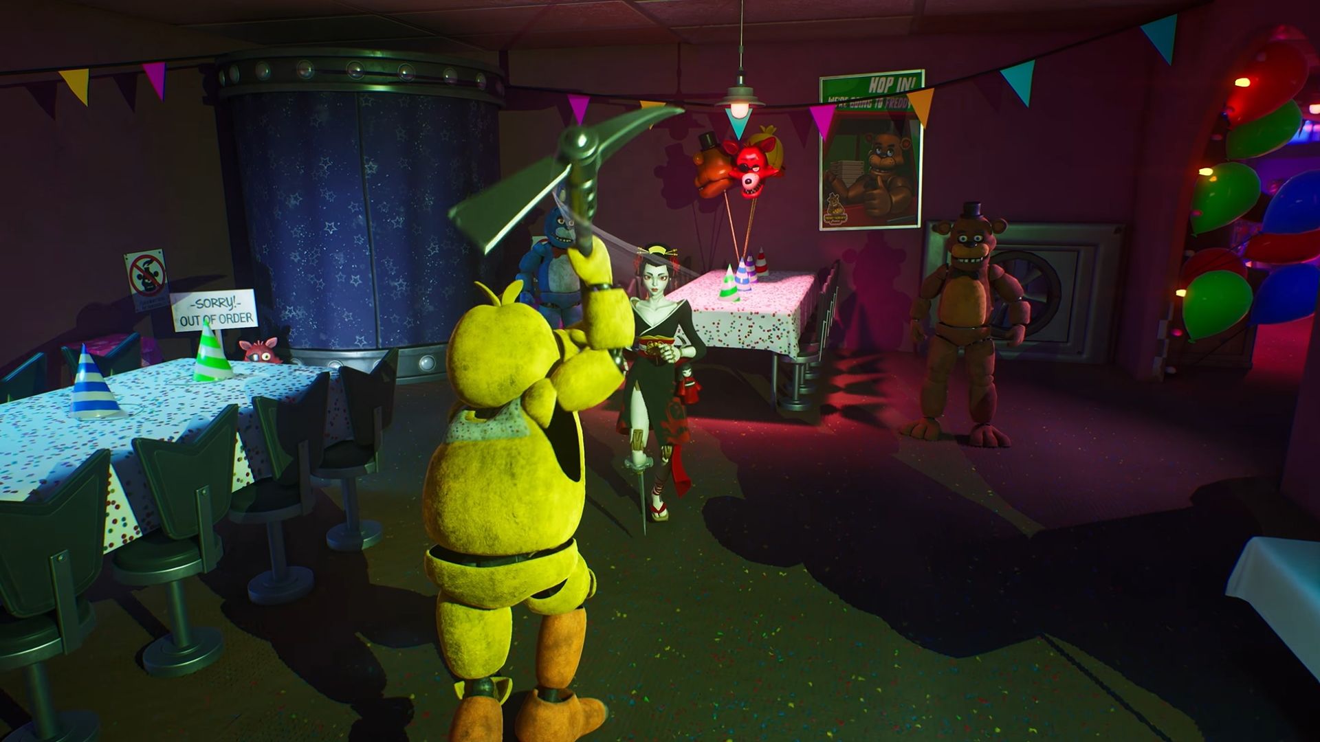 Fortnite Five Nights at Freddys 3-2