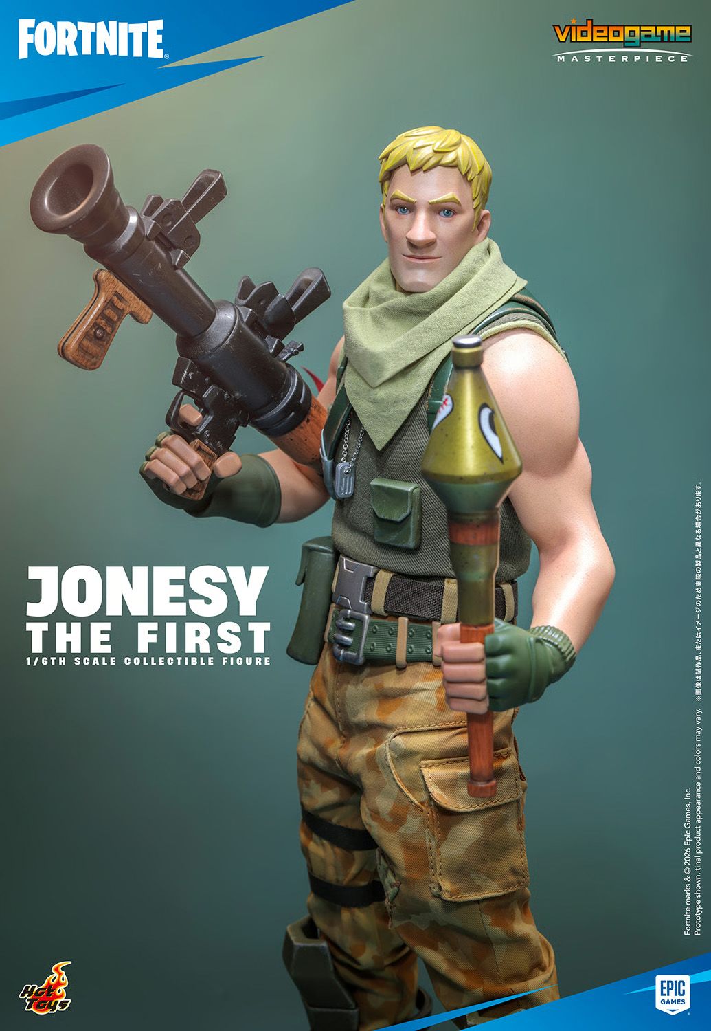 Fortnite Jonesy The First Hot Toys Figure 3