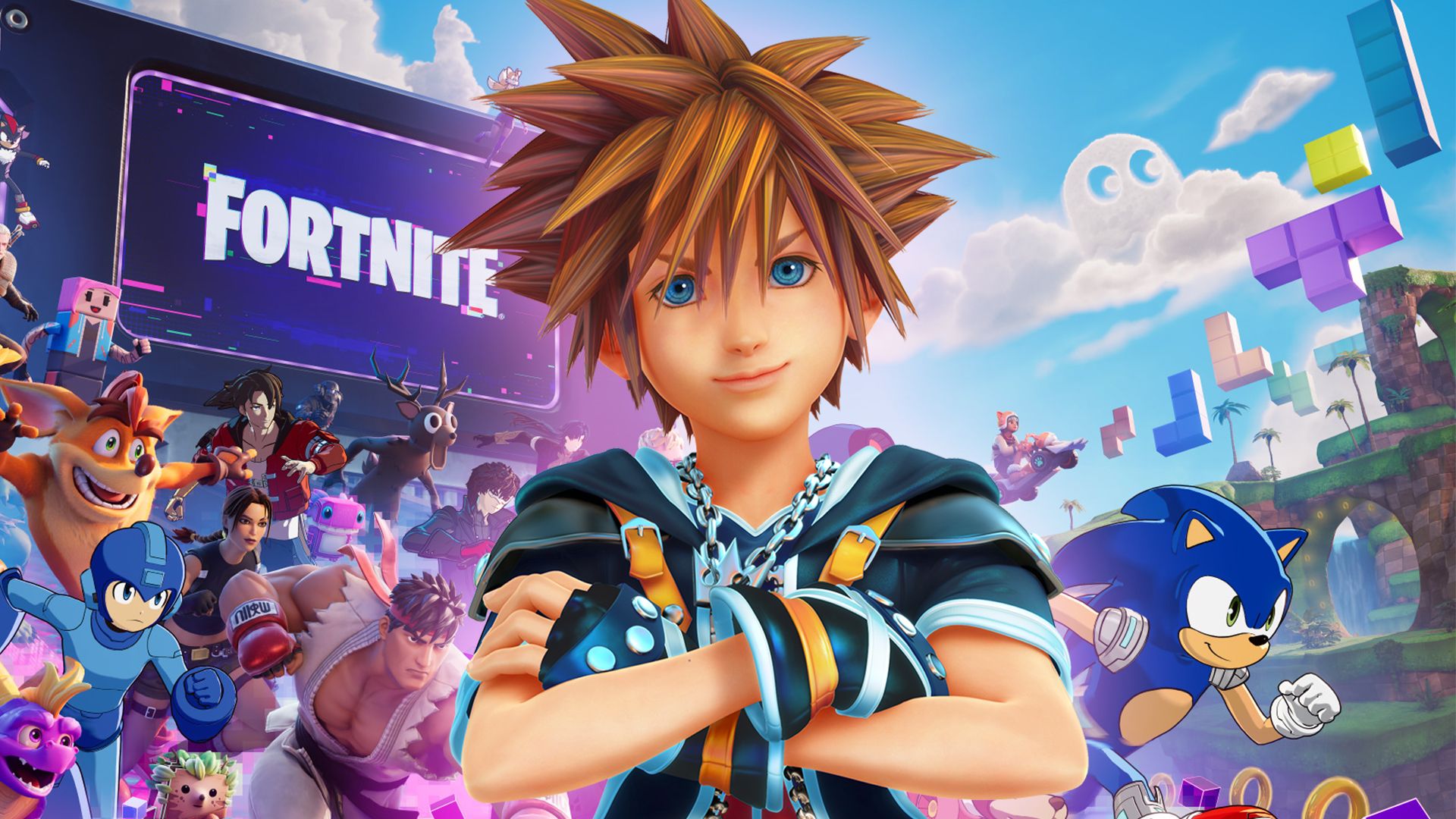 Fortnite Officially Reveals Kingdom Hearts Collab