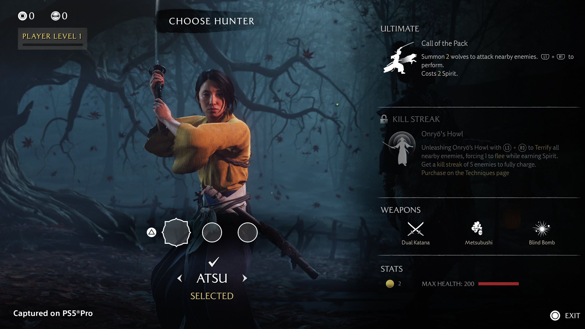 ghost of yotei atsu loadout