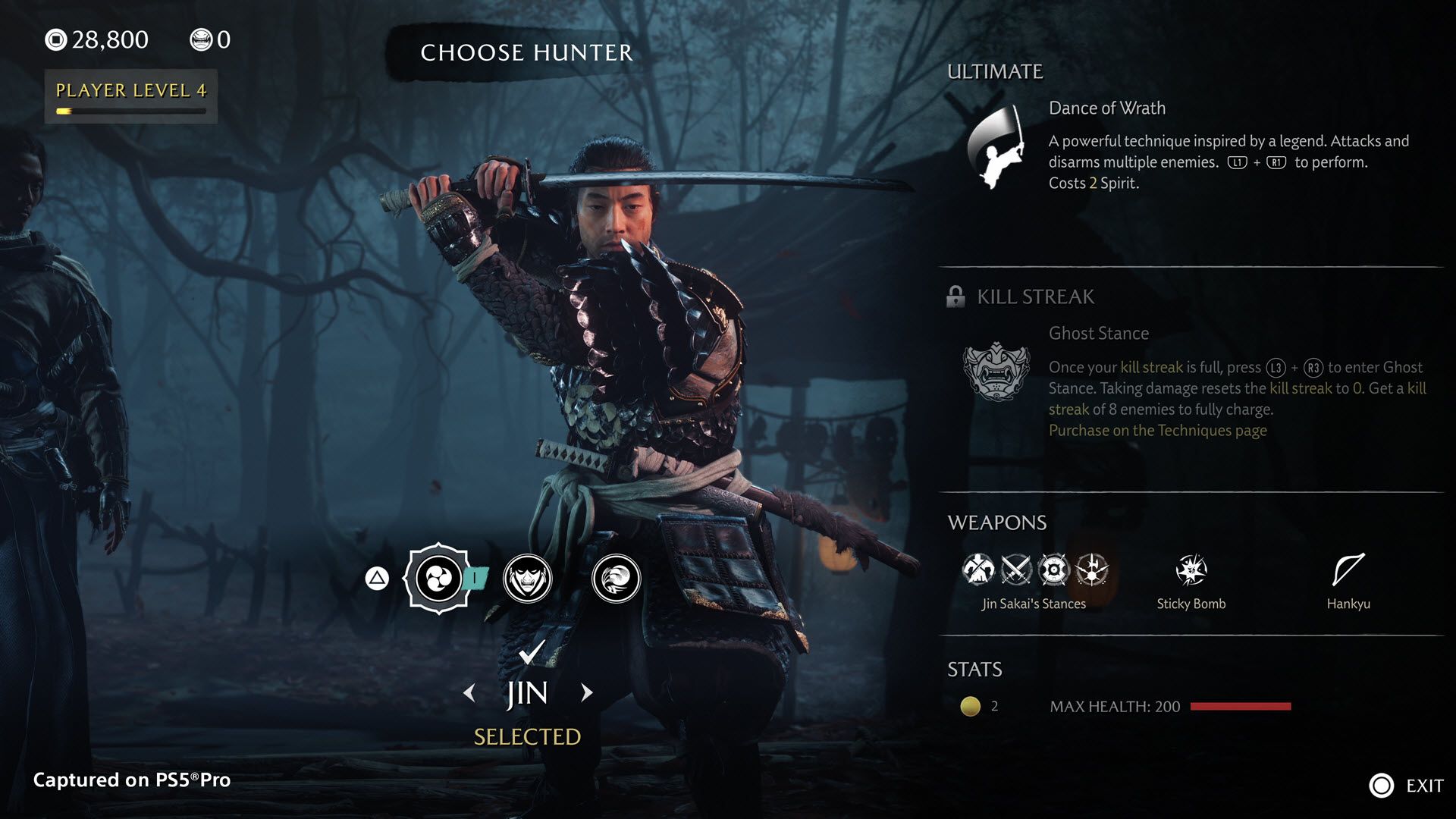 ghost of yotei jin loadout