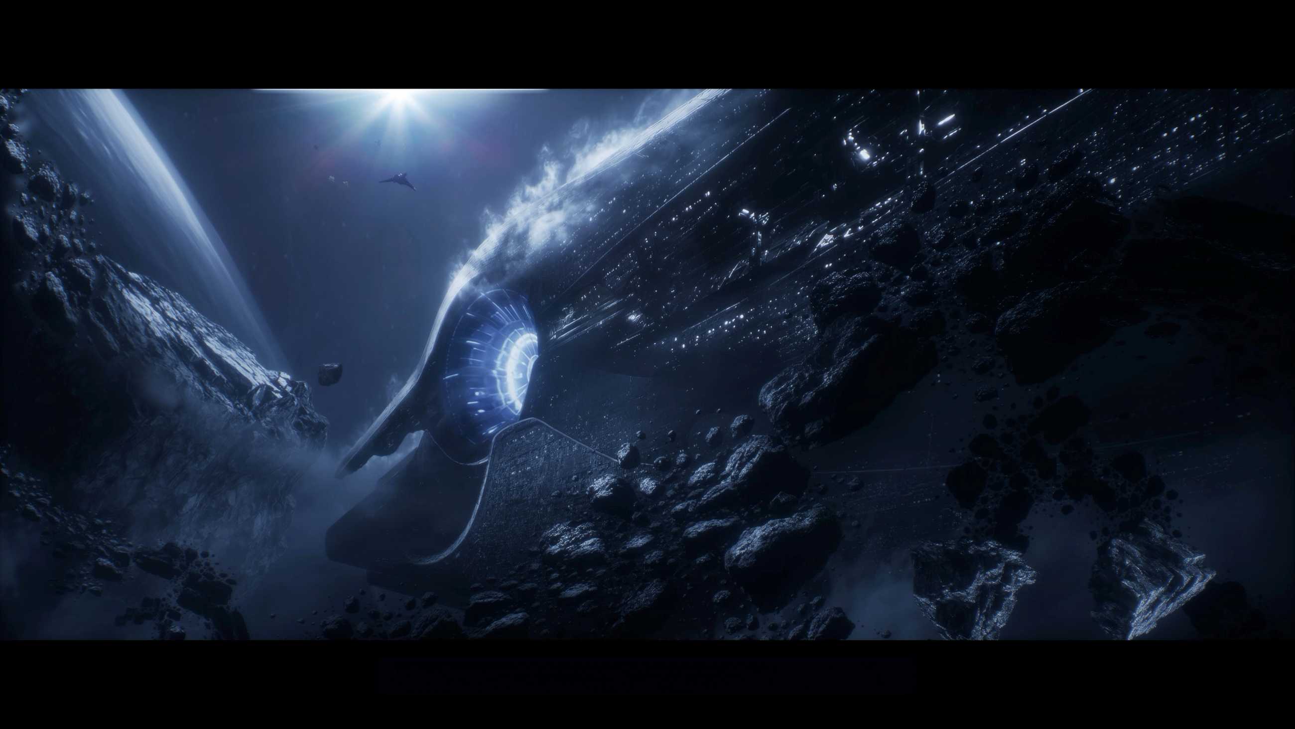 Giant space station in Exodus