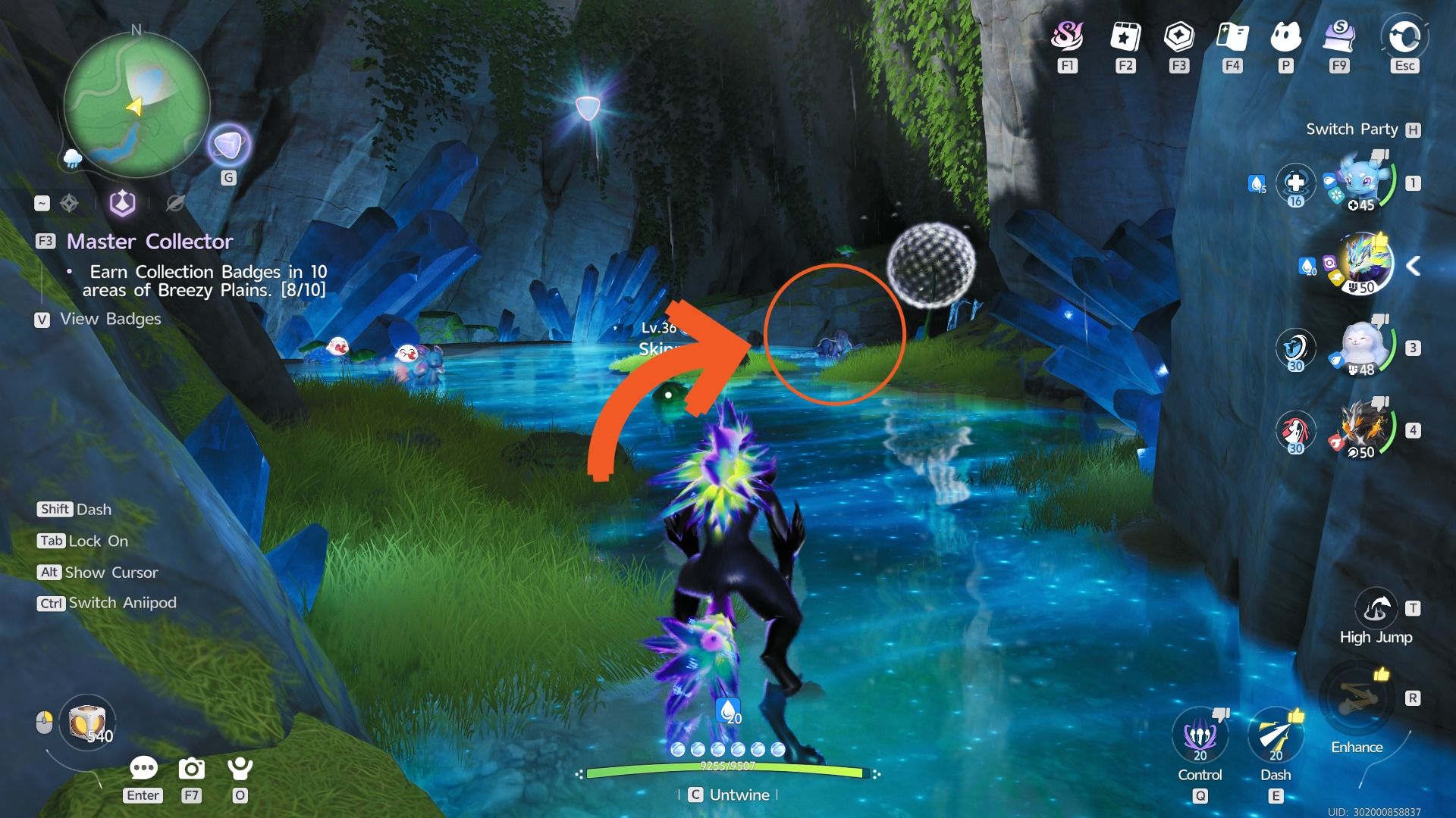 glacy location nimbus fields