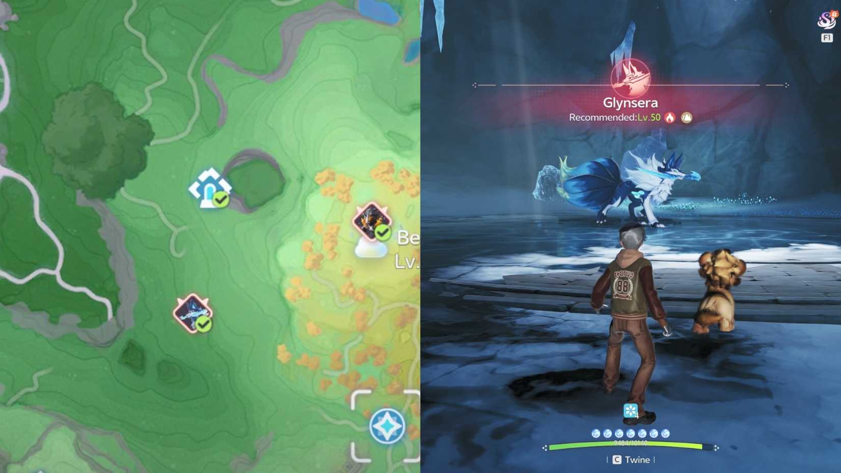 Glynsera Location Aniimo Beast Fang Ridge