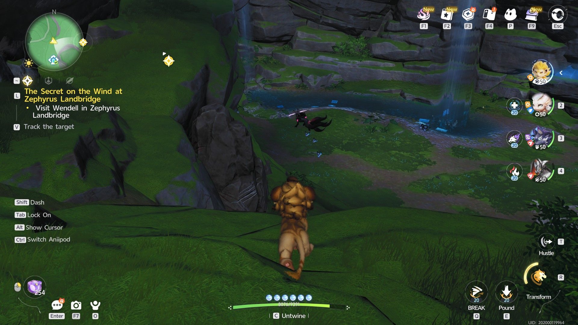 Glynsera Nighttime Form Beast Fang Ridge Aniimo (1)