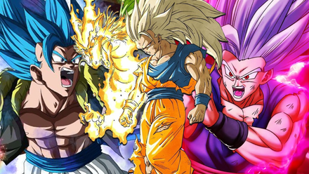 Gogeta, Goku, Gohan