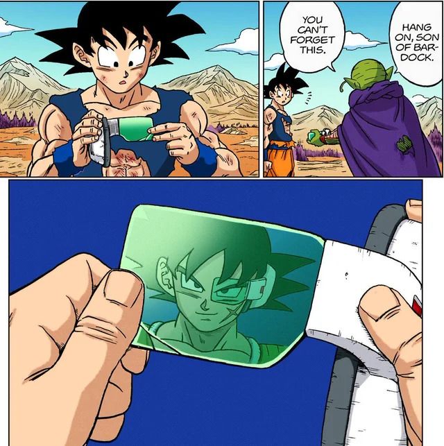 Goku learns about Bardock