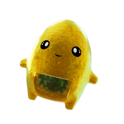 Gold Onigiri Sprite