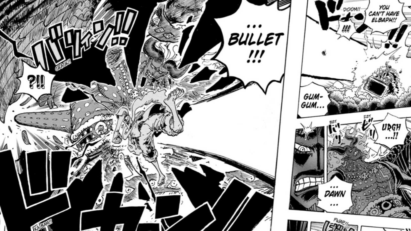 Gomu Gomu no Dawn Thor Bullet