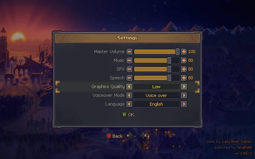 graveyard keeper 2 graphics settings for steam deck