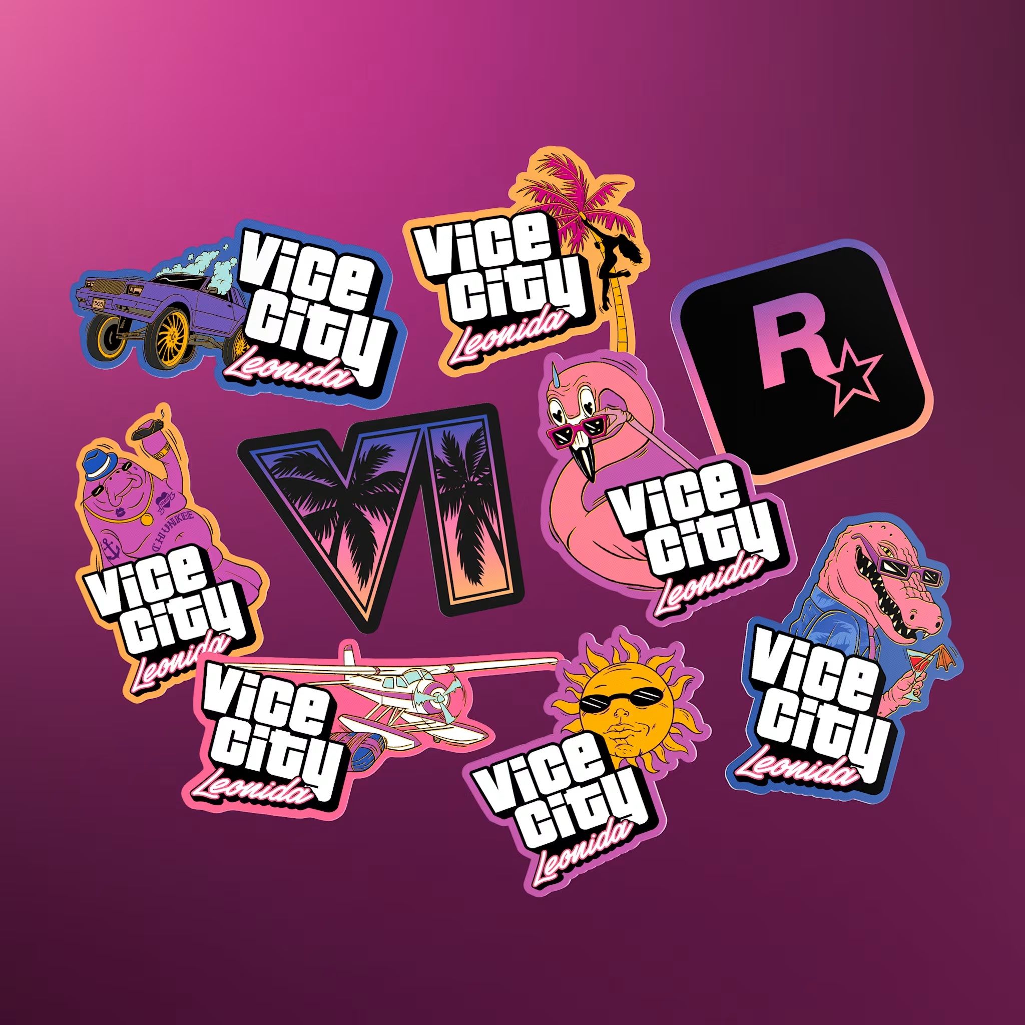 gta 6 stickers