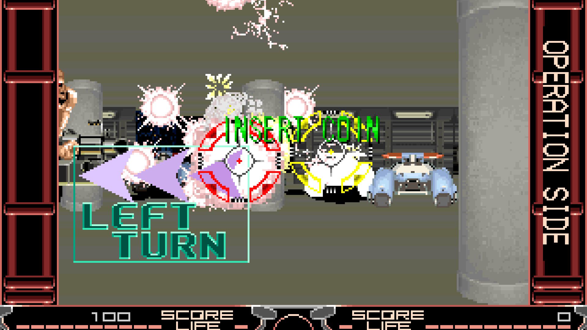 gunbuster taito arcade fps game