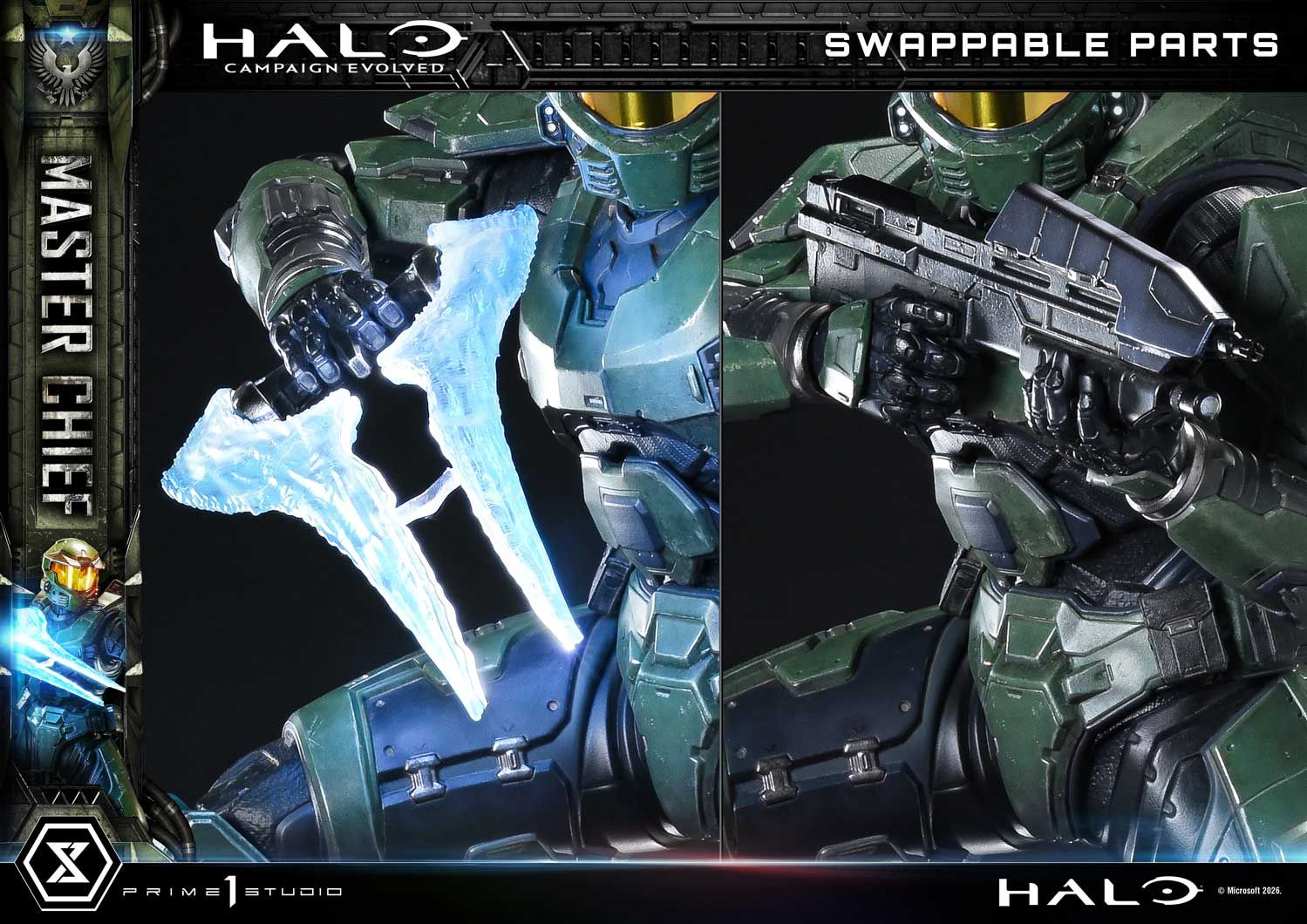 Halo Campaign Evolved Prime 1 Studio Master Chief Statue 2