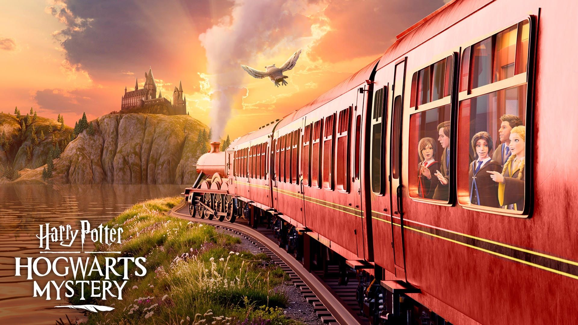 harry potter hogwarts mystery train